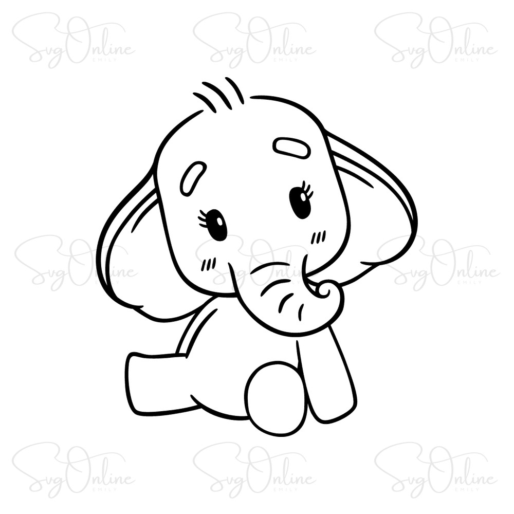 baby elephant svg mom life mothers day free design - Free SVG