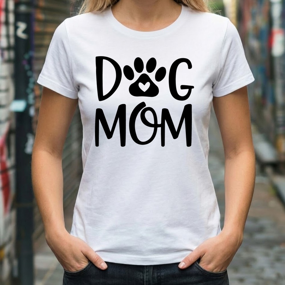 dog mama svg tshirt mockup free download - Free SVG