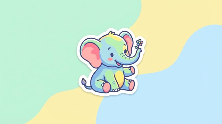 Free Baby Elephant SVG – Adorable Cut File for Cricut & Silhouette (Commercial Use)