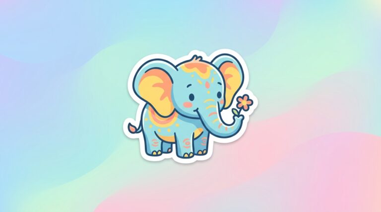 Free Baby Elephant SVG – Adorable Cut File for Cricut & Silhouette (Commercial Use)
