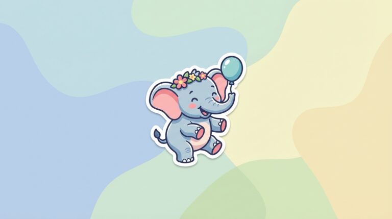 Free Baby Elephant SVG – Adorable Cut File for Cricut & Silhouette (Commercial Use)