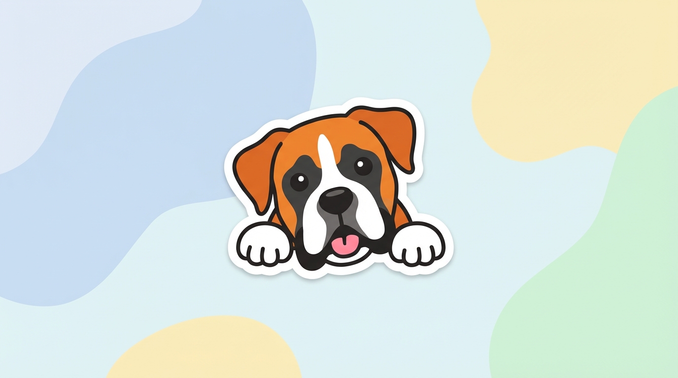 free boxer dog peeking svg adorable cut file for cricut silhouette commercial use hero banner - Free SVG