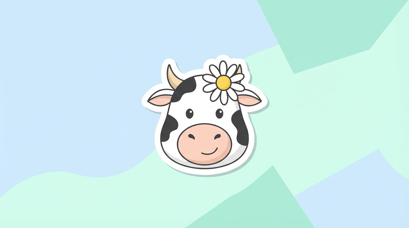 free cow mom svg adorable daisy design for cricut silhouette hero banner - Free SVG