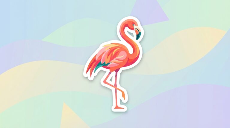 Free Flamingo SVG – Cute Design for Cricut & Silhouette (Commercial Use)