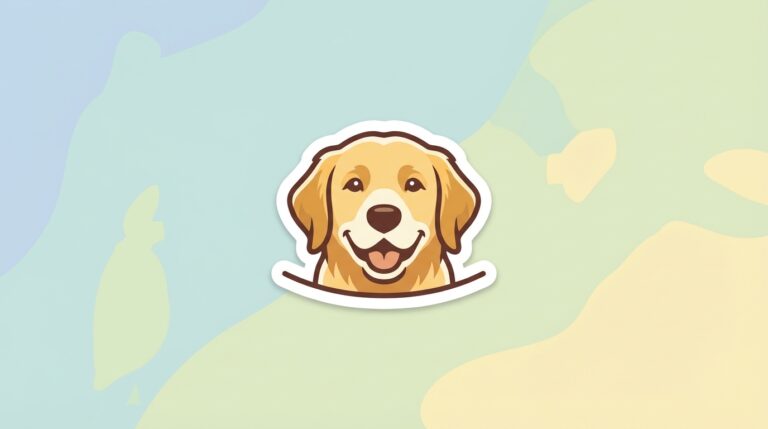 Free Golden Retriever SVG – Peeking Dog Design for Cricut & Silhouette