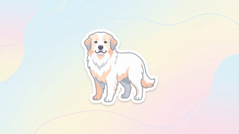 Free Great Pyrenees SVG – Cute Dog Breed Cut File for Cricut & Silhouette
