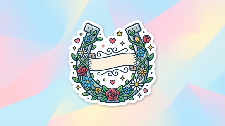 Free Horse Shoe SVG – Personalized Name Frame for Cricut & Silhouette