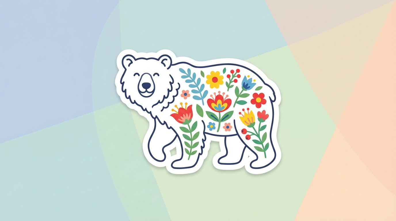 free mama bear svg floral design for cricut silhouette commercial use hero banner - Free SVG