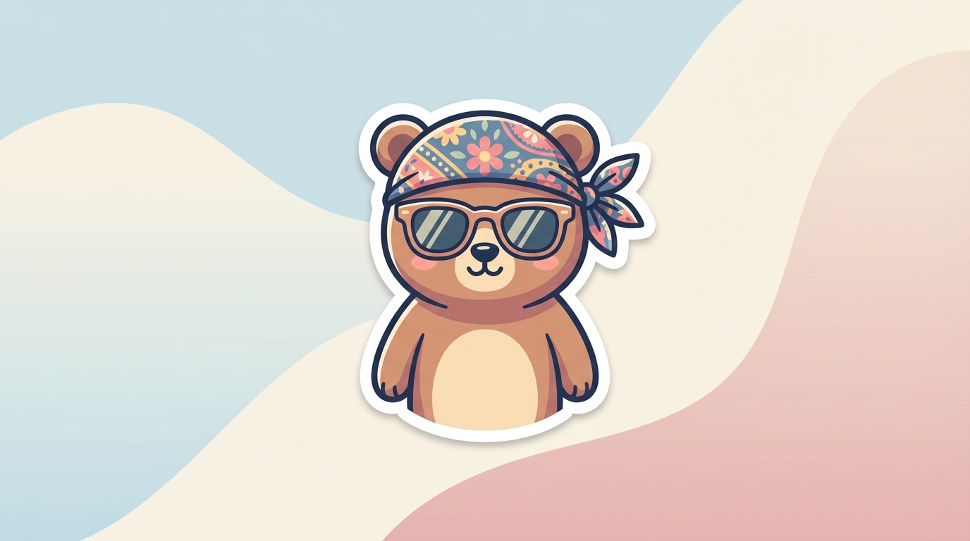 free sister bear svg bandana design for cricut silhouette hero banner - Free SVG