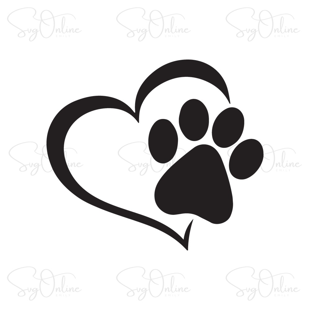 pawprint svg dog cat paw free download - Free SVG